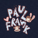 PAUL FRANK 薄彈紗涼感一字領印花T 藍