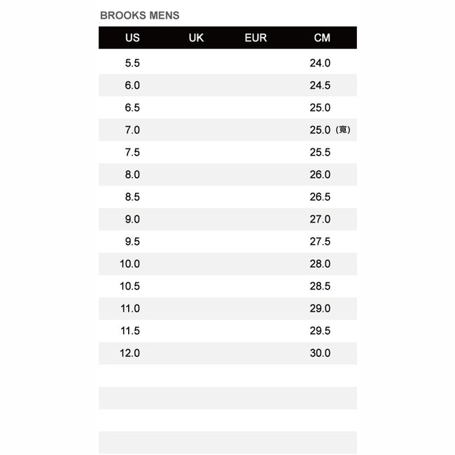 BROOKS ADRENALINE GTS 25