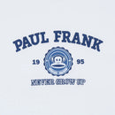 PAUL FRANK 女款連袖繡花T 白
