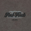 PAUL FRANK 中性寬鬆水洗繡花T 深灰
