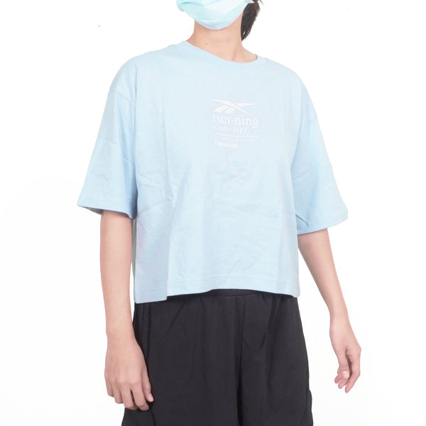 REEBOK RUNNING GRAPHIC TEE
