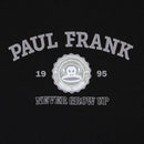 PAUL FRANK 中性落肩繡花T 黑