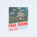 PAUL FRANK 中性落肩像素3D圖T 白