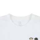 PAUL FRANK 女款短版朋友小標T 白