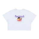 PAUL FRANK 女款短版冰淇淋T 白