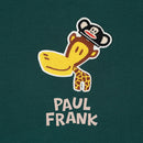 PAUL FRANK 中性經典帽帽朋友T 深綠