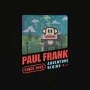 PAUL FRANK 中性落肩像素3D圖T 黑