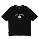 PAUL FRANK 中性落肩繡花T 黑