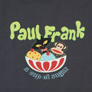 PAUL FRANK 女款短版冰淇淋T 深灰