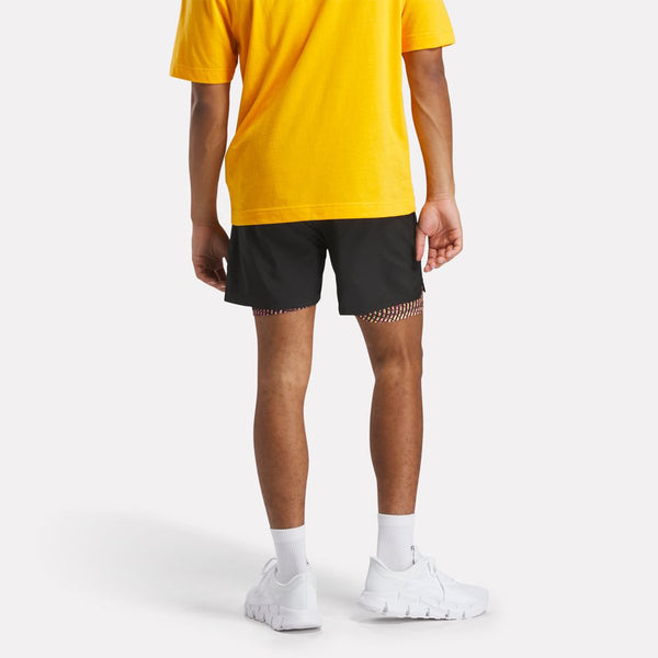 REEBOK ATHLETE HYPE 2-IN-1 SHORT
