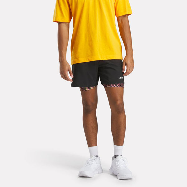 REEBOK ATHLETE HYPE 2-IN-1 SHORT