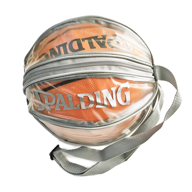 SPALDING 單顆裝瓢蟲袋 銀 (不含籃球)