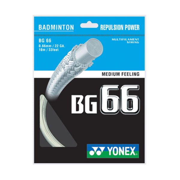 YONEX BADMINTON STRING BG66 白