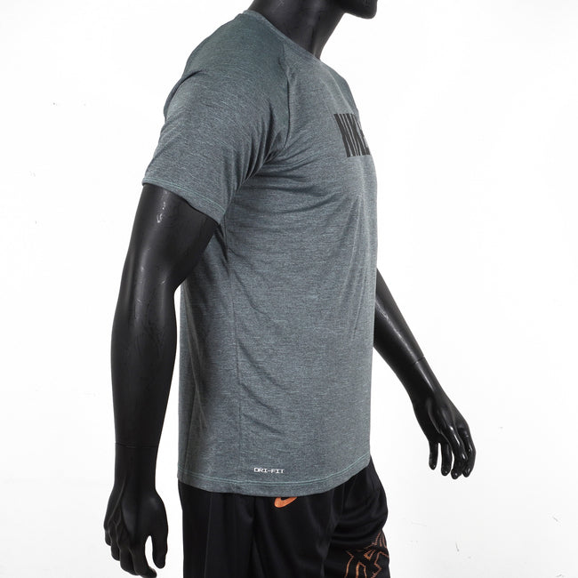 NIKE LOGO HEATHER 灰綠