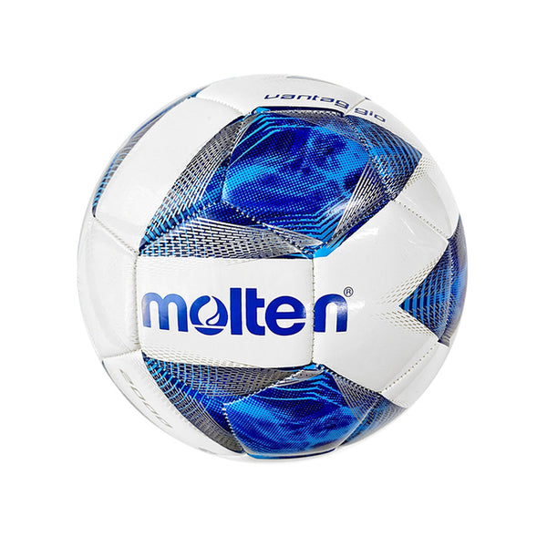 MOLTEN #3 TPU機縫足球-亮面設計 白藍