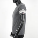 CHAMPION 條紋T恤-石楠灰