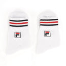 FILA 白底黑線+白底黑線