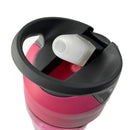 NIKE HYPERCHARGE 吸管式水壺24OZ -中 粉