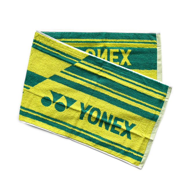 YONEX 運動毛巾-黃綠