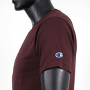 CHAMPION 高磅數純棉T恤-棗紅