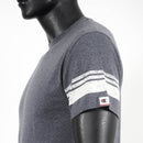 CHAMPION 條紋T恤-石楠藏青