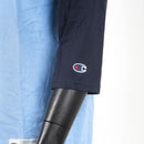 CHAMPION 七分袖棒球T恤-藏青