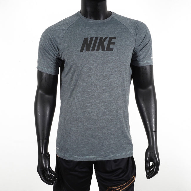 NIKE LOGO HEATHER 灰綠