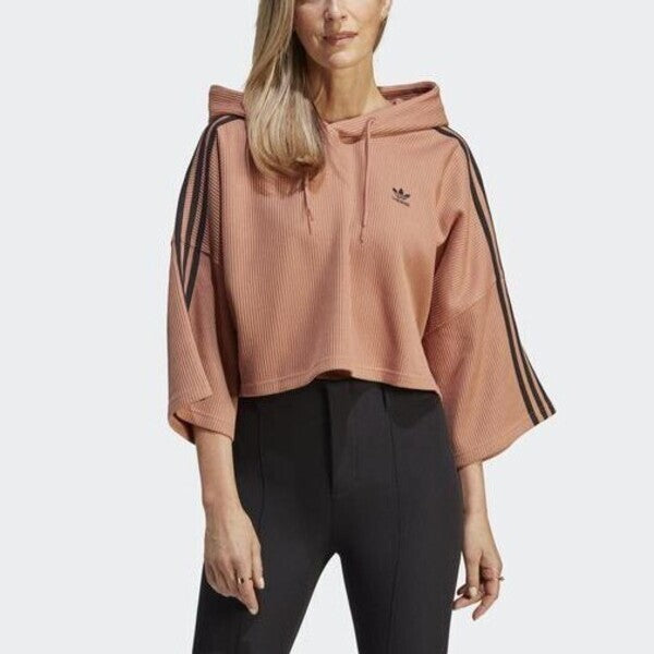 ADIDAS CROPPED HOODIE