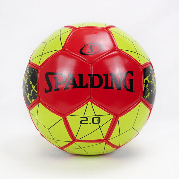 SPALDING 2.0 足球 紅/黃 #5 - PVC