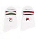 FILA 白底黑線+白底綠線