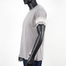 CHAMPION 條紋T恤-運動灰