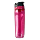 NIKE HYPERCHARGE 吸管式水壺24OZ -中 粉